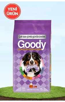 Goody C Vitaminli Kuzu Etli & Pirinçli Yetişkin Köpek Maması 15 KG