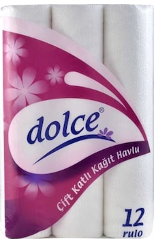 Dolce Çift Katlı Rulo Kağıt Havlu 12'li