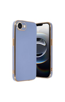 Apple iPhone Uyumlu 16e Kılıf Volet Silikon - Mavi Apple iPhone Uyumlu 16e Kılıf Volet Silikon - Mavi