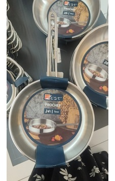 Zest Prochef Paslanmaz Çelik Tava Gri Zest Prochef Paslanmaz Çelik Tava Gri