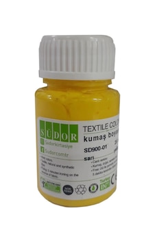 Kumaş Boyası Tişört Çanta Tekstil Boyası 25 Ml 1 Adet Südor Kumaş Boyası Sarı Kumaş Boyası Tişört Çanta Tekstil Boyası 25 Ml 1 Adet Südor Kumaş Boyası Sarı