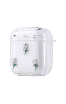 Apple Uyumlu AirPods Airbag 44 Airbag Tasarımlı Simli Şeffaf Kutup Kılıf Lale Apple Uyumlu AirPods Airbag 44 Airbag Tasarımlı Simli Şeffaf Kutup Kılıf Lale