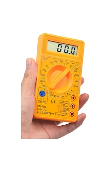 Digital Ölçü Aleti Multimeter Buzzer'li Avometre