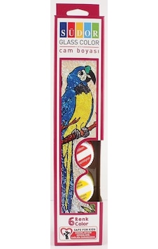 Südor Cam Boyası Su Bazlı Set 6x20ml Çok Renkli Südor Cam Boyası Su Bazlı Set 6x20ml Çok Renkli