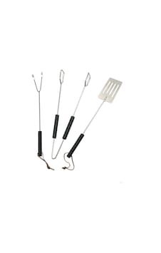 Landmann 101 Mangal Araç Seti 3 Parça 38Cm Krom
