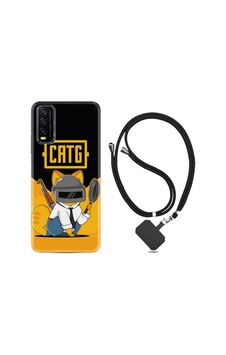 Vivo Y20S Kılıf Boyun Askılı Cat G 1677 Vivo Y20S Kılıf Boyun Askılı Cat G 1677