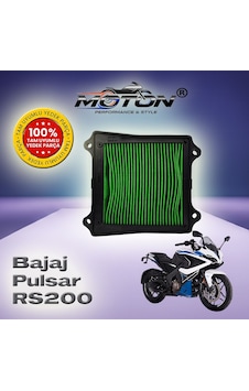 Bajaj Pulsar Rs200  Uyumlu Performans Hava Filtresi
