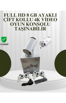 Portatif 4k Projeksiyon 4.000 Uygulama, Kablosuz Yansıtma Bluetooth 5.0 Portatif 4k Projeksiyon 4.000 Uygulama, Kablosuz Yansıtma Bluetooth 5.0