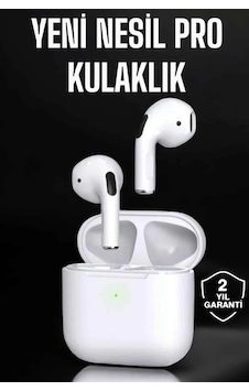 Beyaz Yeni Nesil Pro Bluetooth Kulaklık Yüksek Ses Kaliteli Anc Özelliği Renkli Beyaz Yeni Nesil Pro Bluetooth Kulaklık Yüksek Ses Kaliteli Anc Özelliği Renkli