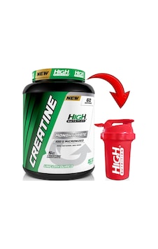 High Nutrition Mikronize Creatine Monohydrate 300 G 60 Servis 1 Serviste 5 G Kreatin Kreatine Saf Aromasız + Shaker High Nutrition Mikronize Creatine Monohydrate 300 G 60 Servis 1 Serviste 5 G Kreatin Kreatine Saf Aromasız + Shaker