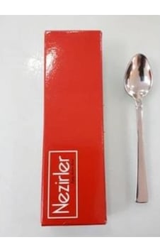 Nezirler 001 Sade Çelik Çay Kaşık 0.5 Mm 12'li
