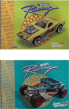 Gıpta 25x35 Hot Wheels Resim Defteri 15yp 5437 2'li Gıpta 25x35 Hot Wheels Resim Defteri 15yp 5437 2'li