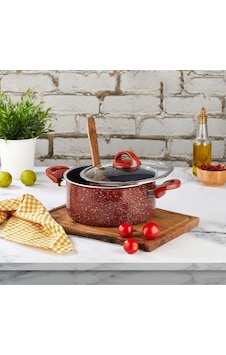 Kahramanlar Kiremit Teflon Derin Tencere 30 cm Kahramanlar Kiremit Teflon Derin Tencere 30 cm