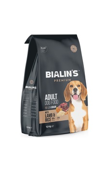 Bialins Premium Yetişkin Köpek Maması Kuzu & Pirinçli 12kg Bialins Premium Yetişkin Köpek Maması Kuzu & Pirinçli 12kg