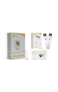 Plusmed Fasttest Kan Şekeri Ölçüm Cihazı + 50 Strip + 100 Lanset Plusmed Fasttest Kan Şekeri Ölçüm Cihazı + 50 Strip + 100 Lanset