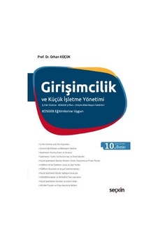 Girişimcilik ve Küçük İşletme Yönetimi-Orhan Küçük