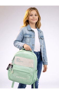 Backpack Çok Bölmeli Okul & Günlük Sırt Çantası Yeşil Backpack Çok Bölmeli Okul & Günlük Sırt Çantası Yeşil