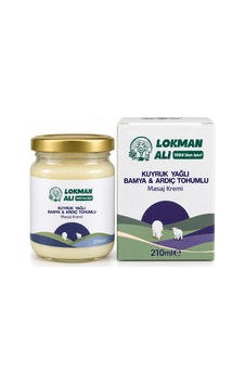 Kuyruk Yağlı Masaj Ve Cilt Bakım Kremi Bamya Tohumu Ve Ardıç Yağı İçeren 210 Ml - 937051048 Kuyruk Yağlı Masaj Ve Cilt Bakım Kremi Bamya Tohumu Ve Ardıç Yağı İçeren 210 Ml - 937051048