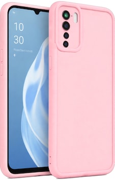 Oppo A91 4g Ve Oppo Reno 3 Ve Oppo F15 Uyumlu Kamera Çıkıntılı Mat Silikon Telefon Kılıfı Pembe Oppo A91 4g Ve Oppo Reno 3 Ve Oppo F15 Uyumlu Kamera Çıkıntılı Mat Silikon Telefon Kılıfı Pembe