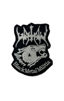 Zepplin Giyim Watain Black Metal Militia Patch Yama Zepplin Giyim Watain Black Metal Militia Patch Yama