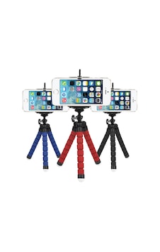 Mini Esnek Ahtapot Telefon Tripodu Selfie Masa Üstü Standı Mini Esnek Ahtapot Telefon Tripodu Selfie Masa Üstü Standı
