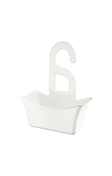Pazarız Hook Çok Amaçlı Duş Banyo Sepeti Organizer beyaz