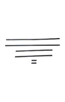 Toyota Corolla- Ae101- 1993-1998 Ön/arka Kapı Bandı Set Sıyah Yapıskanlı 6 Parça