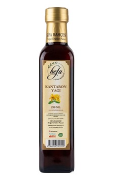 Doğal Kantaron Yağı Organik 250 Ml Cam Şişe Diğer
