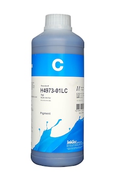 İnktec Mavi Pigment Mürekkep HP 971 Uyumlu - 1 L İnktec Mavi Pigment Mürekkep HP 971 Uyumlu - 1 L