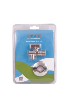 Eca 602111043-V 1/2 Kısa Tip 3/8 Cik.Blis. Filtreli Ara Musluk Eca 602111043-V 1/2 Kısa Tip 3/8 Cik.Blis. Filtreli Ara Musluk