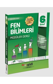 Gizli Yayınları 2026 6. Sınıf Fen Bilimleri Müfredatın Gizli Dergisi Güncel Müfredat Gizli Yayınları 2026 6. Sınıf Fen Bilimleri Müfredatın Gizli Dergisi Güncel Müfredat