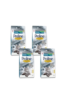 Pro Line Aktif Karbon Topaklaşan Bentonit Kedi Kumu 4 x 10 L Pro Line Aktif Karbon Topaklaşan Bentonit Kedi Kumu 4 x 10 L