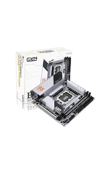 Cvn B860ı Gaming Frozen V20 Ddr5 8800mhz Mini-ıtx Gaming Anakart Beyaz