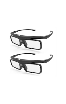 Valerion Dlp Link 3d Gözlük, Visionmaster Max/ Pro2/ Pro, Streammater Puls2/ Puls Ve Diğer Dlp-link 3d Projektörlerle Uyumlu Şarj Edilebilir Aktif Shutter Gözlükler 2'li Paket Valerion Dlp Link 3d Gözlük, Visionmaster Max/ Pro2/ Pro, Streammater Puls2/ Puls Ve Diğer Dlp-link 3d Projektörlerle Uyumlu Şarj Edilebilir Aktif Shutter Gözlükler 2'li Paket