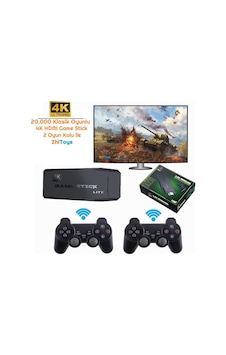 Zhltoys Tv i 4k Hdmı Game Stıck 20000 Oyunlu Nostalji i 2 Kollu Game Stick