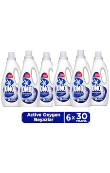 Omo Active Oksijen Etkisi Beyazlar Için Sıvı Deterjan 1500 Ml X 6 Omo Active Oksijen Etkisi Beyazlar Için Sıvı Deterjan 1500 Ml X 6
