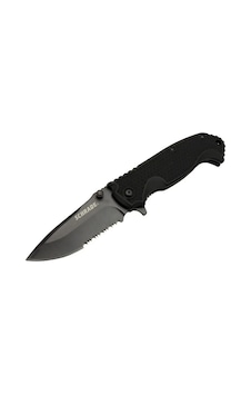 Muhtelif Schrade 5-1 Siyah Kamp Çakı 20cm- Yarı Otomatik, Testere Detaylı, Kemerlikli Muhtelif Schrade 5-1 Siyah Kamp Çakı 20cm- Yarı Otomatik, Testere Detaylı, Kemerlikli