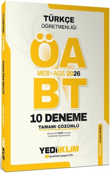 Yediiklim Yayınları Ags Öabt Türkçe Öğretmenliği Tamamı Çözümlü 10 Deneme Sınavı Yediiklim Yayınları Ags Öabt Türkçe Öğretmenliği Tamamı Çözümlü 10 Deneme Sınavı