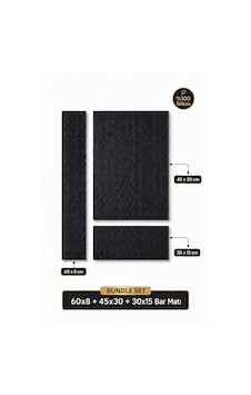 Siliconly 3 Lü %100 Silikon Bar Matı Seti 60x8 + 45x30 + 30x15 Cm Kaydırmaz Bar Matı Siliconly 3 Lü %100 Silikon Bar Matı Seti 60x8 + 45x30 + 30x15 Cm Kaydırmaz Bar Matı