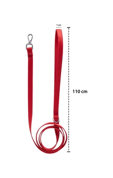 Solid Color Leash Pembe - Pudra Solid Color Leash Pembe - Pudra