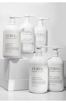 Zero/o Naturally Kind Shampoo 444 Ml + Conditioner 444 Ml + Shower Gel 444 Ml + Hand Soap 444 Ml + Body Lotion 444 Ml Zero/o Naturally Kind Shampoo 444 Ml + Conditioner 444 Ml + Shower Gel 444 Ml + Hand Soap 444 Ml + Body Lotion 444 Ml