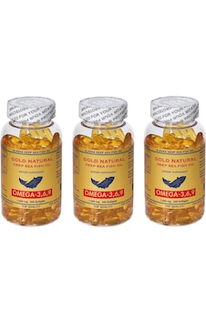 Gold Natural Omega 3.6.9 200 Softgels-3 Kutu Gold Natural Omega 3.6.9 200 Softgels-3 Kutu