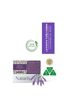 Naturix Lavanta Sabunu 125 Gr Akne Kurutucu, Arındırıcı, Onarıcı Cilt Ve Saç İçin Naturix Lavanta Sabunu 125 Gr Akne Kurutucu, Arındırıcı, Onarıcı Cilt Ve Saç İçin