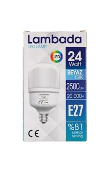 24w Torch Beyaz Led Ampul 1 Adet Altın