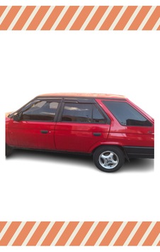 Skoda Forman Tüm Modellerine Özel 4'lü Mügen Tip Cam Rüzgarlığı Skoda Forman Tüm Modellerine Özel 4'lü Mügen Tip Cam Rüzgarlığı