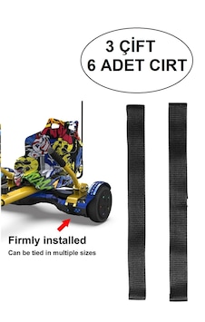 Hoverkart Hoverway Tüm Modeller İle Uyumlu Cırt 3 Çift 6 Adet Hoverkart Hoverway Tüm Modeller İle Uyumlu Cırt 3 Çift 6 Adet