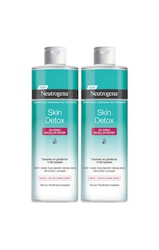 Neutrogena Skin Detox 3 Etkili Micellar Water 2'li 400 Ml Neutrogena Skin Detox 3 Etkili Micellar Water 2'li 400 Ml