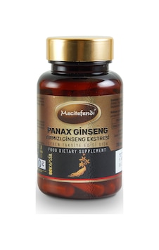 Mecitefendi Panax Ginseng Kırmızı Ginseng Eki İçeren Takviye Mecitefendi Panax Ginseng Kırmızı Ginseng Eki İçeren Takviye