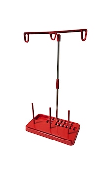 Ev Tipi Dikiş Makinesi Kırmızı Plastik Çardak Seti Metal Borulu / Ts-500