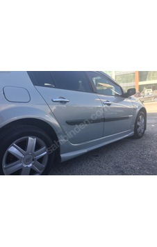 Renault Megane2 Yan Marşbiyel Takımı Fiber Boyasız